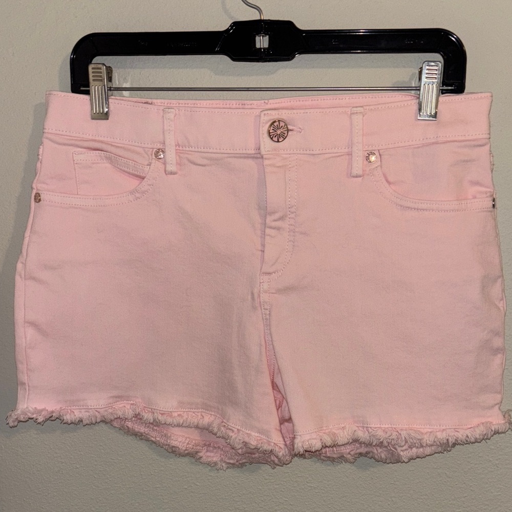 Pink Denim Lilly Pulitzer Women Shorts